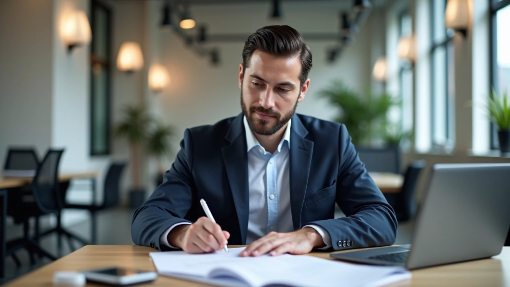 Tela de computador mostrando texto estruturado em seções claras com hierarquia visual